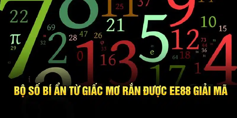 Bộ số bí ẩn từ giấc mơ rắn được EE88 giải mã