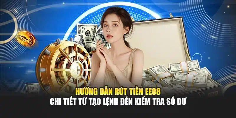 Hướng dẫn rút tiền EE88 chi tiết từ tạo lệnh đến kiểm tra số dư