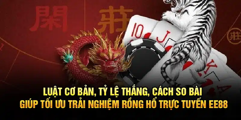 Luật cơ bản, tỷ lệ thắng, cách so bài giúp tối ưu trải nghiệm Rồng Hổ trực tuyến EE88